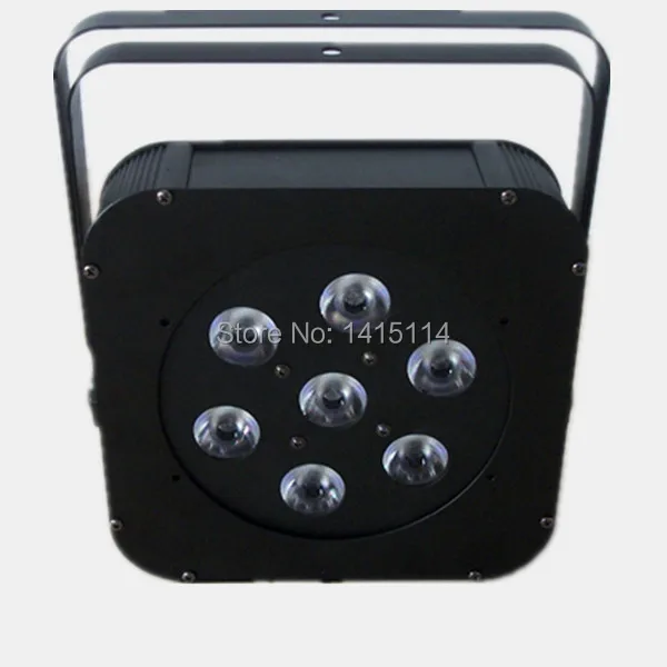 Luz de Discoteca Preço 7 Pcs Rgbw Led Plana Par Can Luz 2 Luz de discoteca preço 7 pcs RGBW led plana par can luz