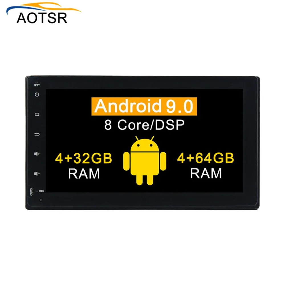 

4+64G Android 9.0 Car Radio Stereo Multimedia Player GPS Navi For Toyota Fortuner 2016 2017 8 core gps brand new no dvd headunit