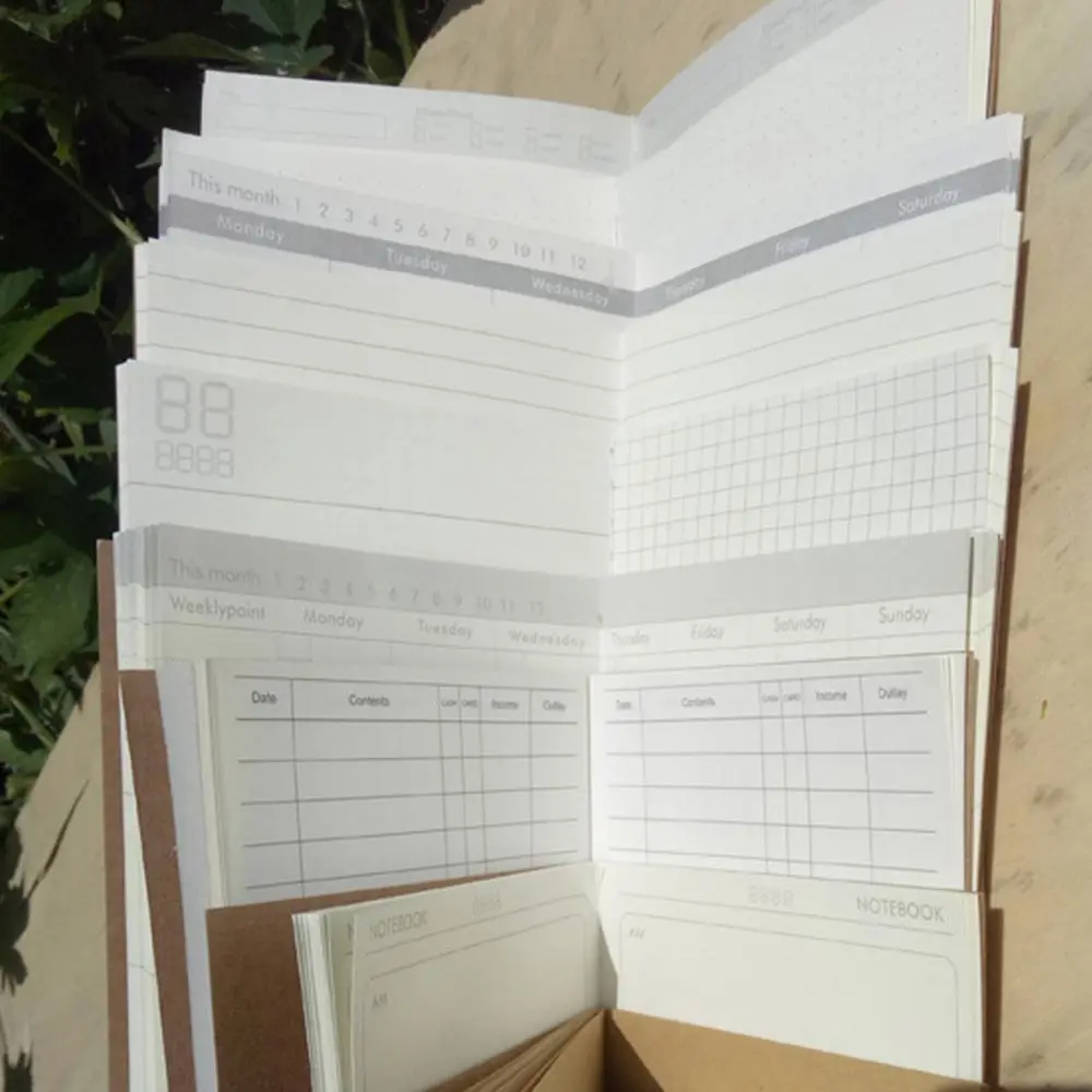 1 шт. Заполняемая бумага для путешественника|filler paper|notebook filler paperrefill paper |