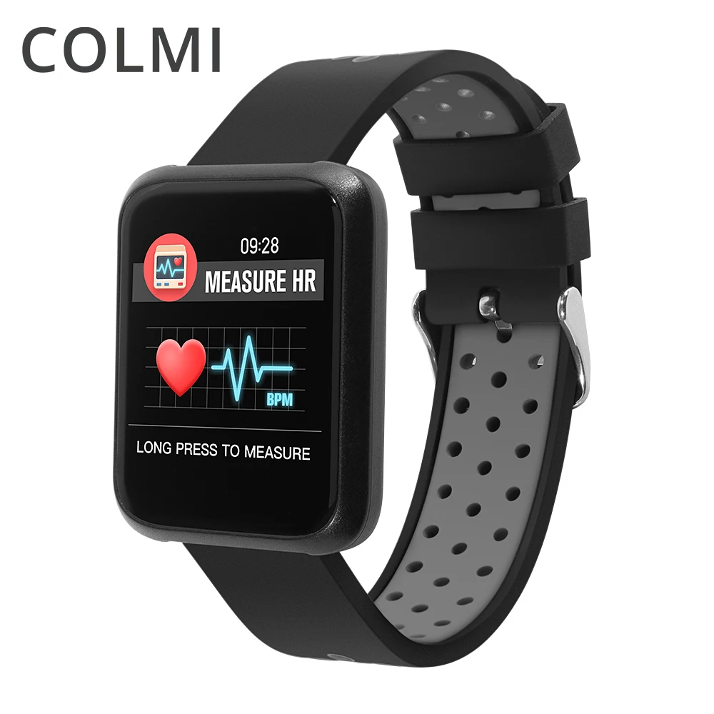 COLMI Smart Watch Sport 3 Pedometer Bluetooth Heart Rate Blood Oxygen Pressure Wrist Smartwatch for IOS Android Smartphone