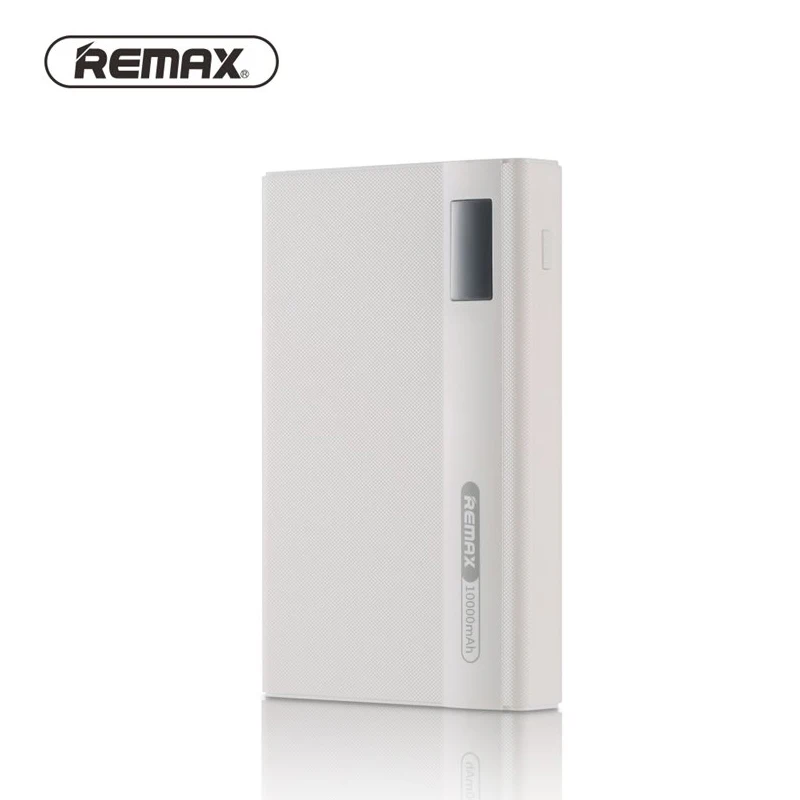 Remax RPP 53 10000mAh ABS Power Bank External Battery Bank Dual USB Fast Convenience Charging For