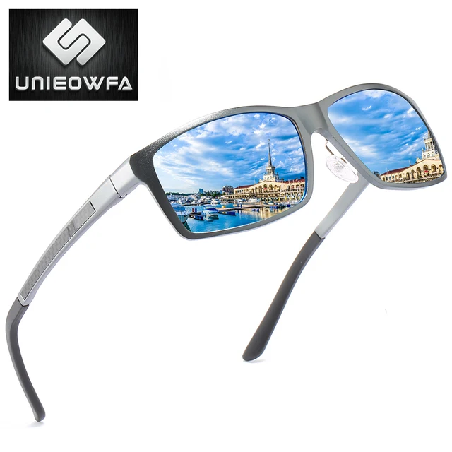 UNIEOWFA Sports Prescription Sunglasses Men Polarized Myopia Sun