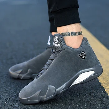 

Vogue New High Top Sneakers Men Shoes Brand Designer Shoes Men Casual Quality Mans Footwear Anti-Slip Walking Sneakers
