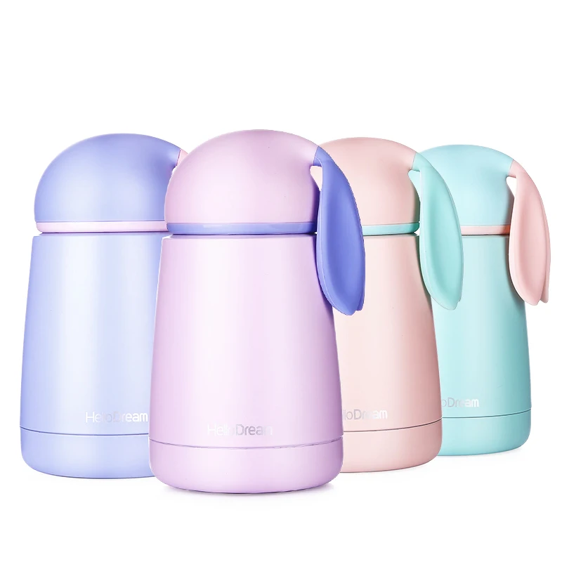 

Cute Rabbit Thermal Cup Coffee Mugs Thermo Cup Thermos Bottles Water Bottle Cup Travel Mugs Portable Water Cups Christmas Gift