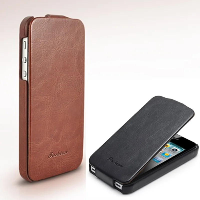 5s for Apple iPhone 5 5s Case Flip Up Down Style Fixed type Leather