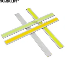Sumbulbs 170x15MM 6W COB LED Lamp Strip Bulb 12V DC Warm Cold White Blue Lighting 600LM 17CM Bar Lights DIY Table Wall Lamps