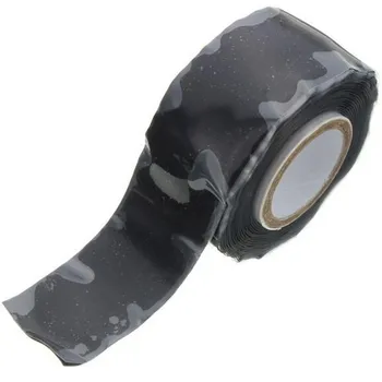 

Useful waterproof silicone performance repair tape Bonding Rescue Wire Repair Tools black self-flux adhesive sealant