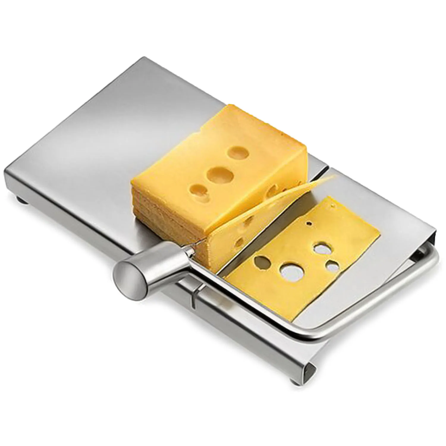 Behokic Cheese Slicer Butter Cutter Knife Board Stainless Steel Wire