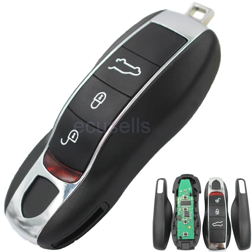 High Quality New Replacement Remote Control Key Fob 3 Button Smart Car