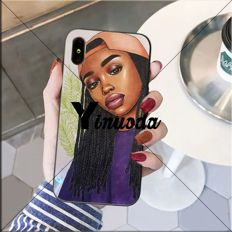 African personality girl