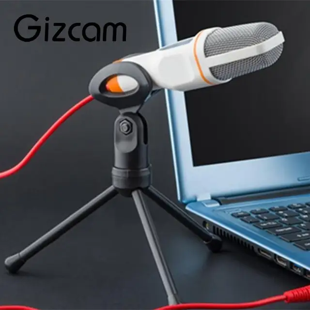 Condenser Microphone Recording SF666 Studio Condenser Microphone Portable Desktop Condenser Microphone Mic Smartphone