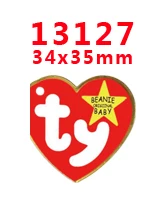 13127 30 шт мультфильм персонаж плоское украшение из смолы PR 7495 - Цвет: 13127