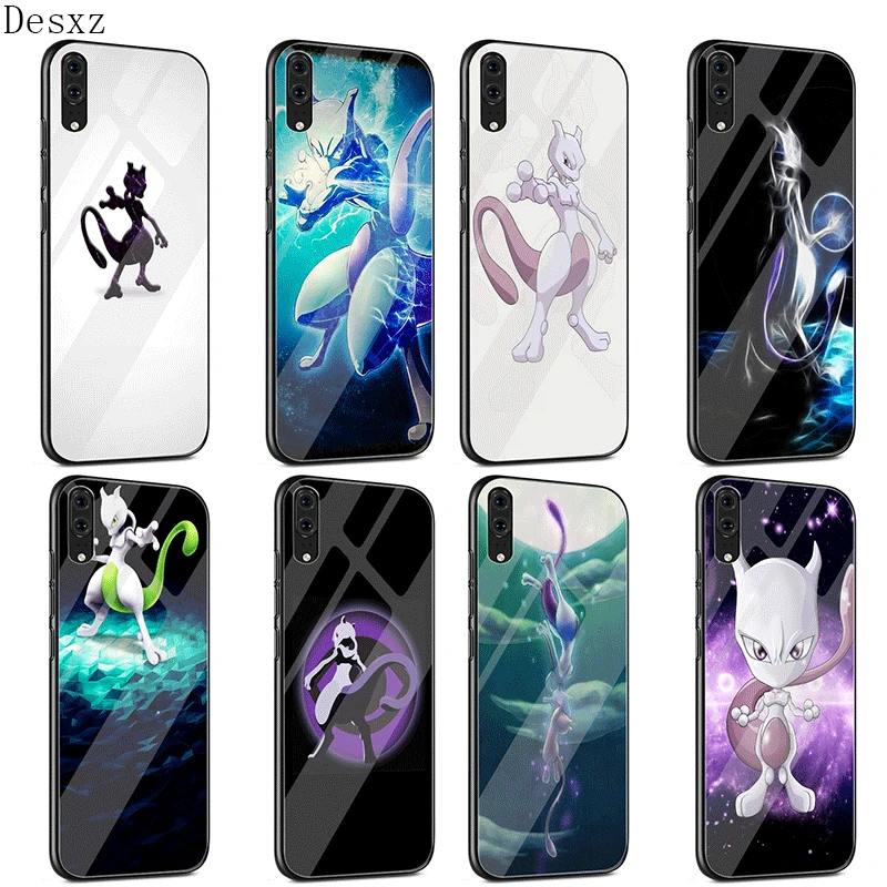 

Desxz Mobile Phone Case For Huawei P30 P20 P10 Honor 10 8X Y6 Y9 Mate 20 Lite Pro P Smart Cover Cute Cartoon Anime Pokemon Shell