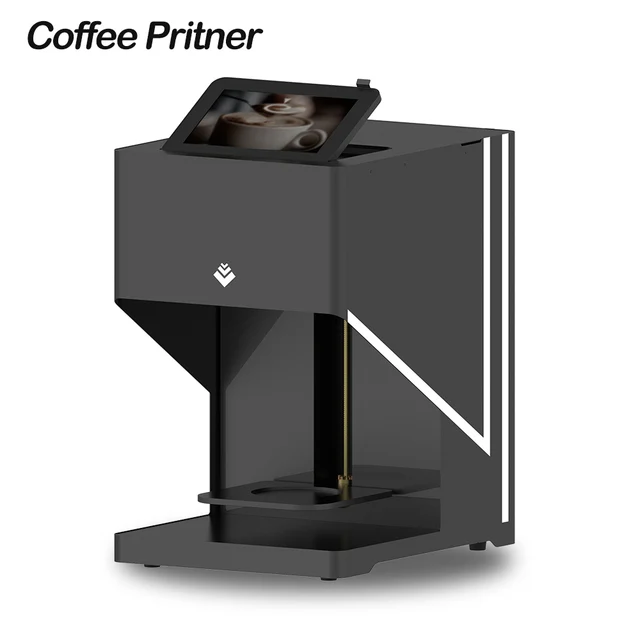 Cheap Automatic Inkjet Coffee Printer Food Print Machine with Tablet for latte, cake, cookie, bread, yogurt, ice cream, macaron, jelly Cheap Automatic Inkjet Coffee Printer Food Print Machine with Tablet for latte, cake, cookie, bread, yogurt, ice cream, macaron, jelly