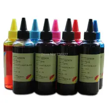 9X100 мл T1571 T1572 T1573 T1574 T1575 T1576 T1577 T1578 T1579 Заправка чернилами для Epson фото R3000 принтер