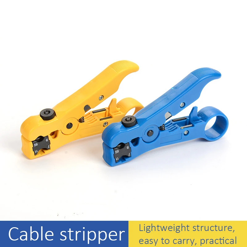 HOEN 1pcs Multi purpose Cable Stripper Cable Wire Jacket Stripper Cable