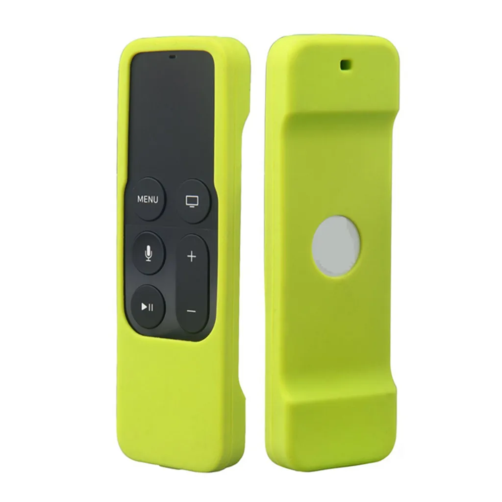   Anti Slip Shock Proof Silicone Gel Remote Cover Case for New Apple Tv 4th Gen Siri Remote Controller