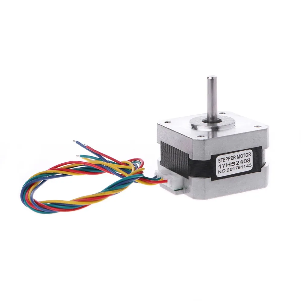 

17HS2408 0.6A 12Ncm 17 Bipolar Stepper Motor 4-lead CNC 3D Printer 4 Wire