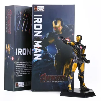 

Crazy Toys Avengers 2 Iron Man MARK 20 PVC Action Figure Collectible Model Toy 9" 23CM HRFG354