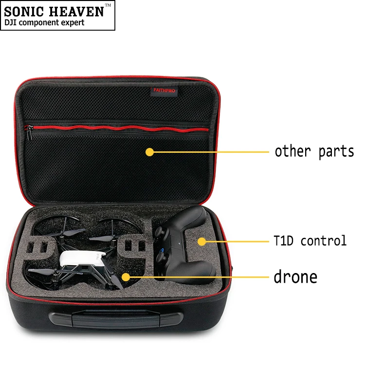 

Portable Bag EVA Hardshell Carrying Case Cover for DJI Tello Drone Controller Battery Cable Handbag DJI Tello Accessories