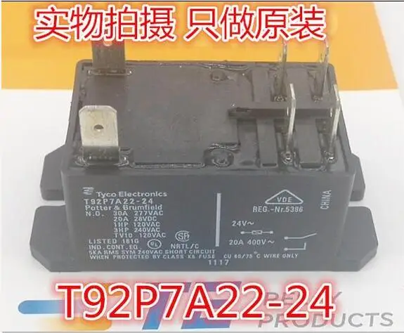 Новое реле T92P7A22-24 24V T92P7A22-24-24V 24VAC T92P7A2224 DIP6 1 шт./лот | Обустройство дома