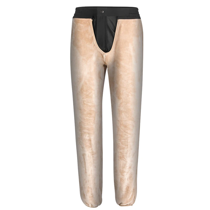 Deporte de invierno impermeable térmica gruesa carga dos capas montaña caza Trekking pantalones para hombres mujeres