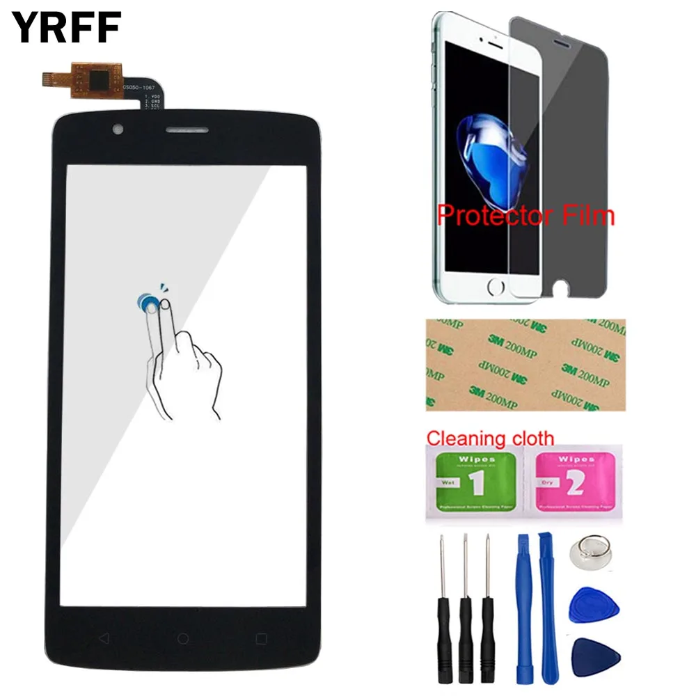 Сенсорная панель YRFF для мобильного телефона Fly Cirrus 3 FS506 сенсорный экран емкостный