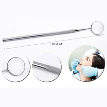 1 шт. стоматологическое зеркало из нержавеющей стали набор стоматологических инструментов стоматологическое зеркало стоматологический набор инструмент Стоматологический выбор стоматологический инструмент для подготовки