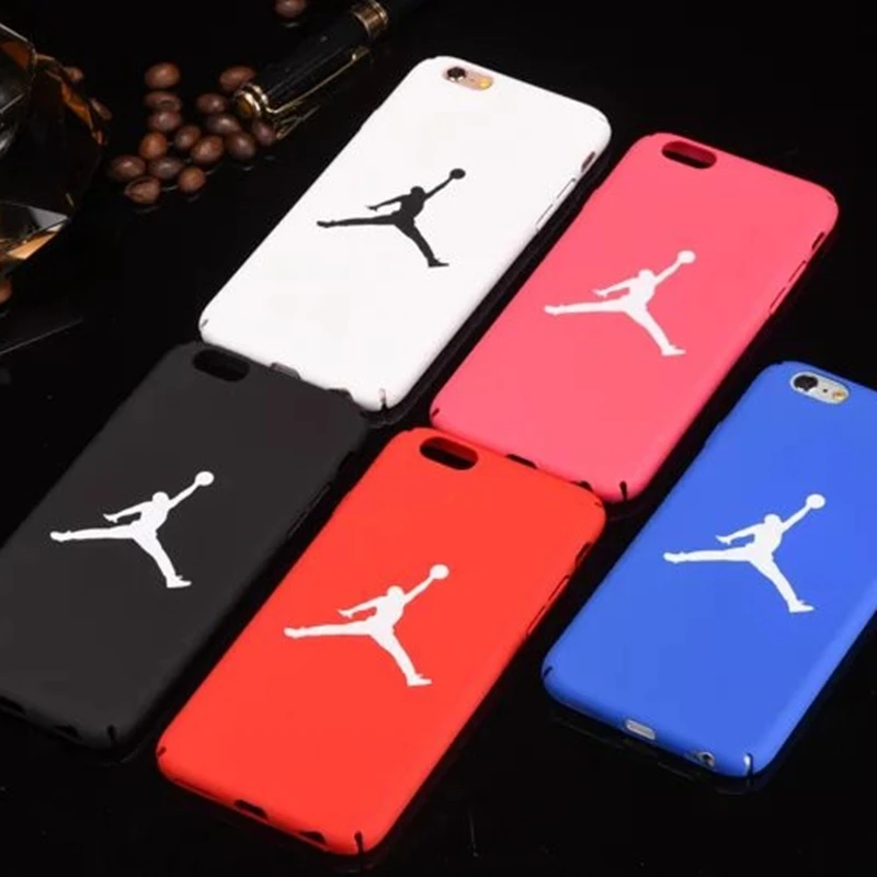

Matte Case For Fundas iPhone 7 6 6S Plus Hard Plastic Back Cover Jordan Case For iphone 8 7 Plus 5s SE 5 X 10 Cover
