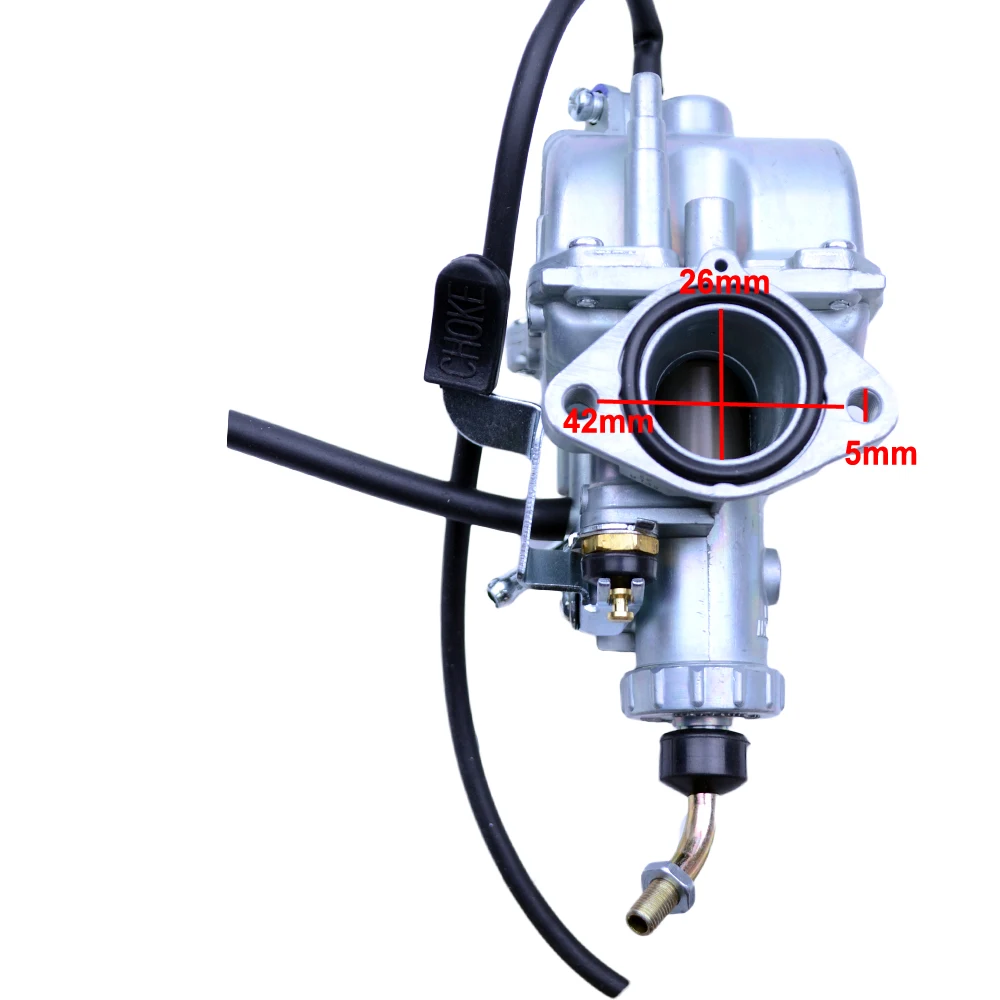 Высокая производительность VM22 26 мм Карбюратор Carb для Микуни мотоциклетные Грязь велосипед ямы ATV QUAD 110cc 125cc 140cc Мотокросс D10