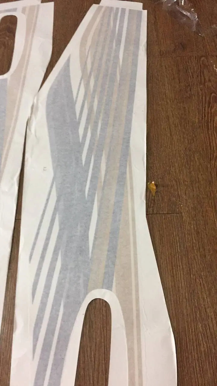 Линия боковой части автомобиля молдинговая наклейка бумажная на кузов для Toyota Land