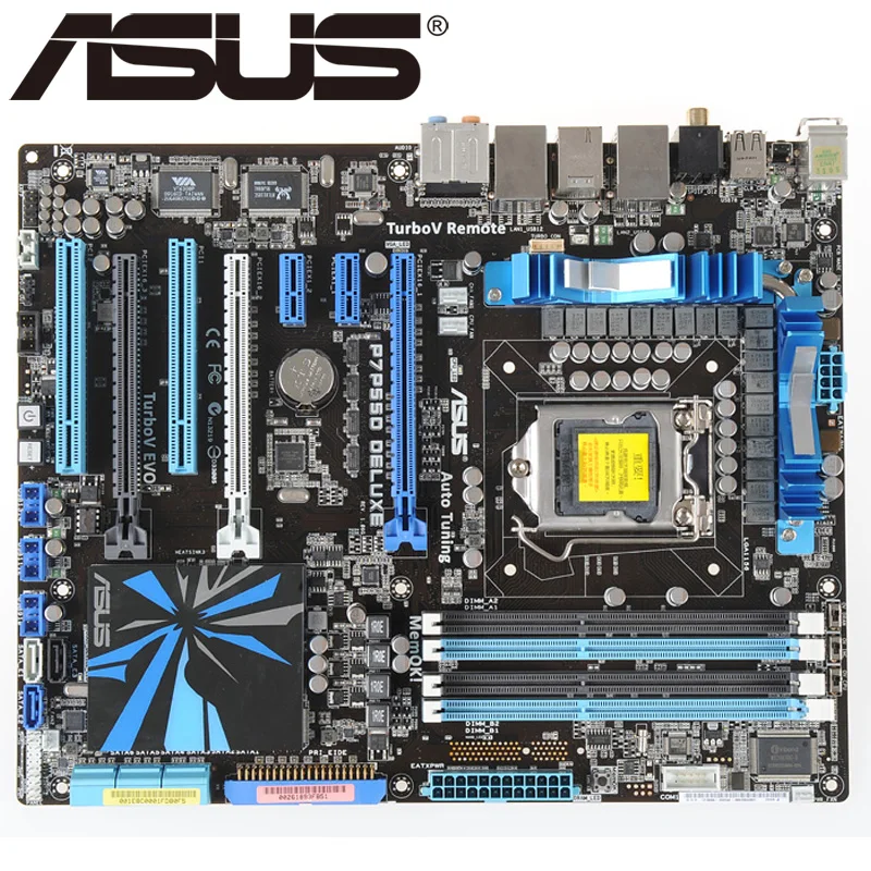 

Asus P7P55D Deluxe Desktop Motherboard P55 Socket LGA 1156 i3 i5 i7 DDR3 16G ATX UEFI BIOS Original Used Mainboard On Sale