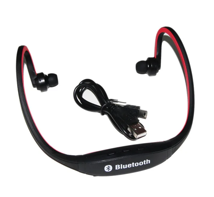 10 шт. Спортивная bluetooth-гарнитура S9 Bluetooth стерео наушники Спортивная Беспроводная гарнитура наушники для мобильного телефона