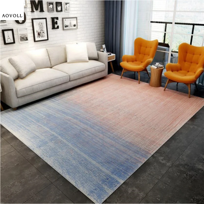 AOVOLL ковры для гостиной, Средиземноморский стиль, мягкие коврики для спальни, домашний ковер, коврик для двери, Простой Большой коврик, Рождественский