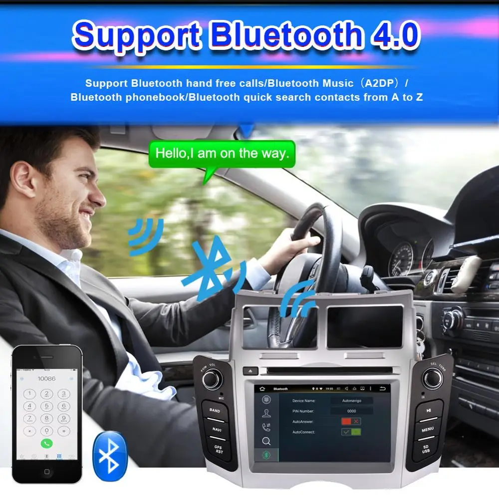 Excellent 4GB RAM Android 8.0 Car Radio DVD Player For Toyota Yaris 2005 2006 2007 2008 2009 2010 2011 with GPS Navigation Bluetooth Wifi 4 Excellent 4GB RAM Android 8.0 Car Radio DVD Player For Toyota Yaris 2005 2006 2007 2008 2009 2010 2011 with GPS Navigation Bluetooth Wifi 4