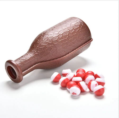 

2016 Kelly Pool Table Shaker Bottle + Plastic MARBLES TALLY Pills Number 1-16 Set Wholesale