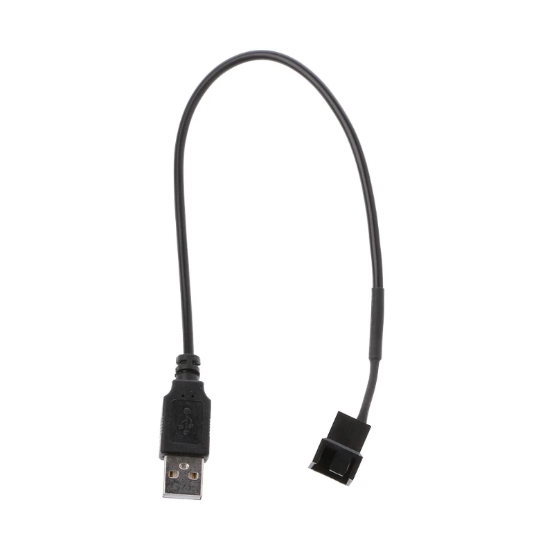 Кабель переходник с USB 2 0 A Male на 3 Pin/4 Pin для компьютерного вентилятора ПК 5