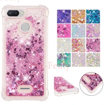 

Case For Xiaomi Redmi 6A 6 Redmi6 Redmi6A Bling Glitter Sequin Dynamic Liquid Quicksand Shockproof For Redmi S2 S 2 2S Y2 Y 2 2Y