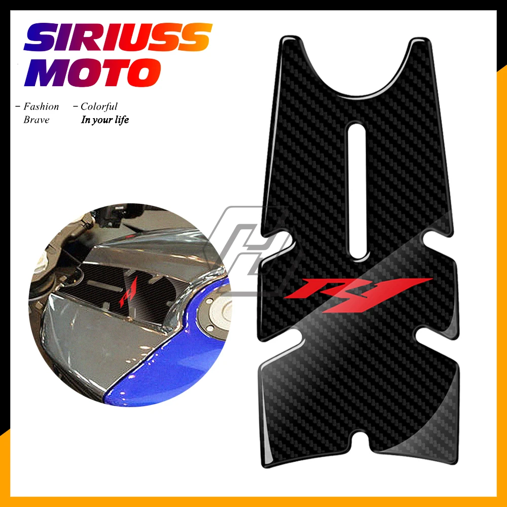

3D Motorcycle Front Gas Fuel Tank Cover Protector Tank Pad Case for Yamaha YZF-R1 R1 2009-2014