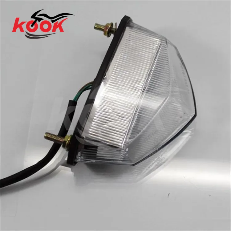 

triangle Universal Motorcycle ATV 10 Red LED Brake Stop Rear Tail Light Indicator Motorcycle Standard Sport ATV Quad Dirt Bike