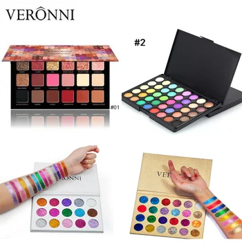 

VERONNI eyeshadow cosmetics makeup palette of shadows shimmer matte eyeshadow pallete eye shadow palette shades makeup cosmetics