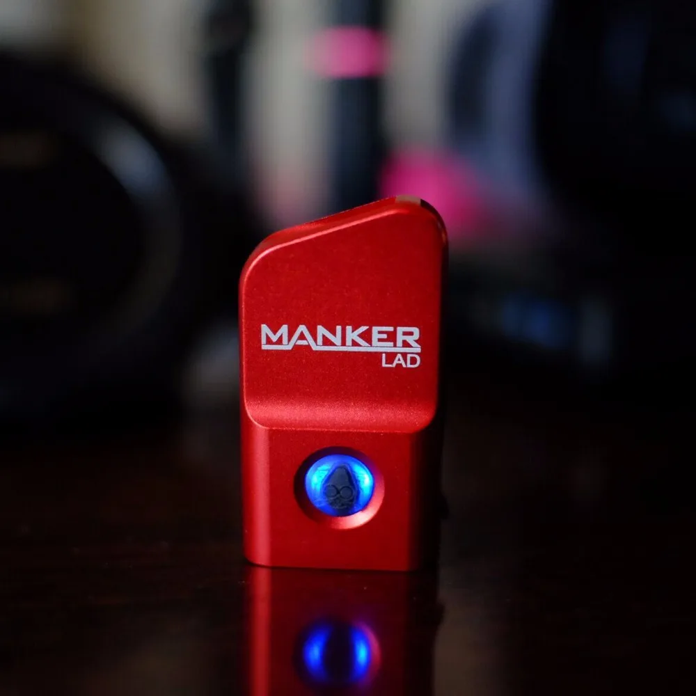 MANKER LAD 230 Люмен USB Перезаряжаемый брелок фонарик с Nichia 219C светодиодный + 2x красная