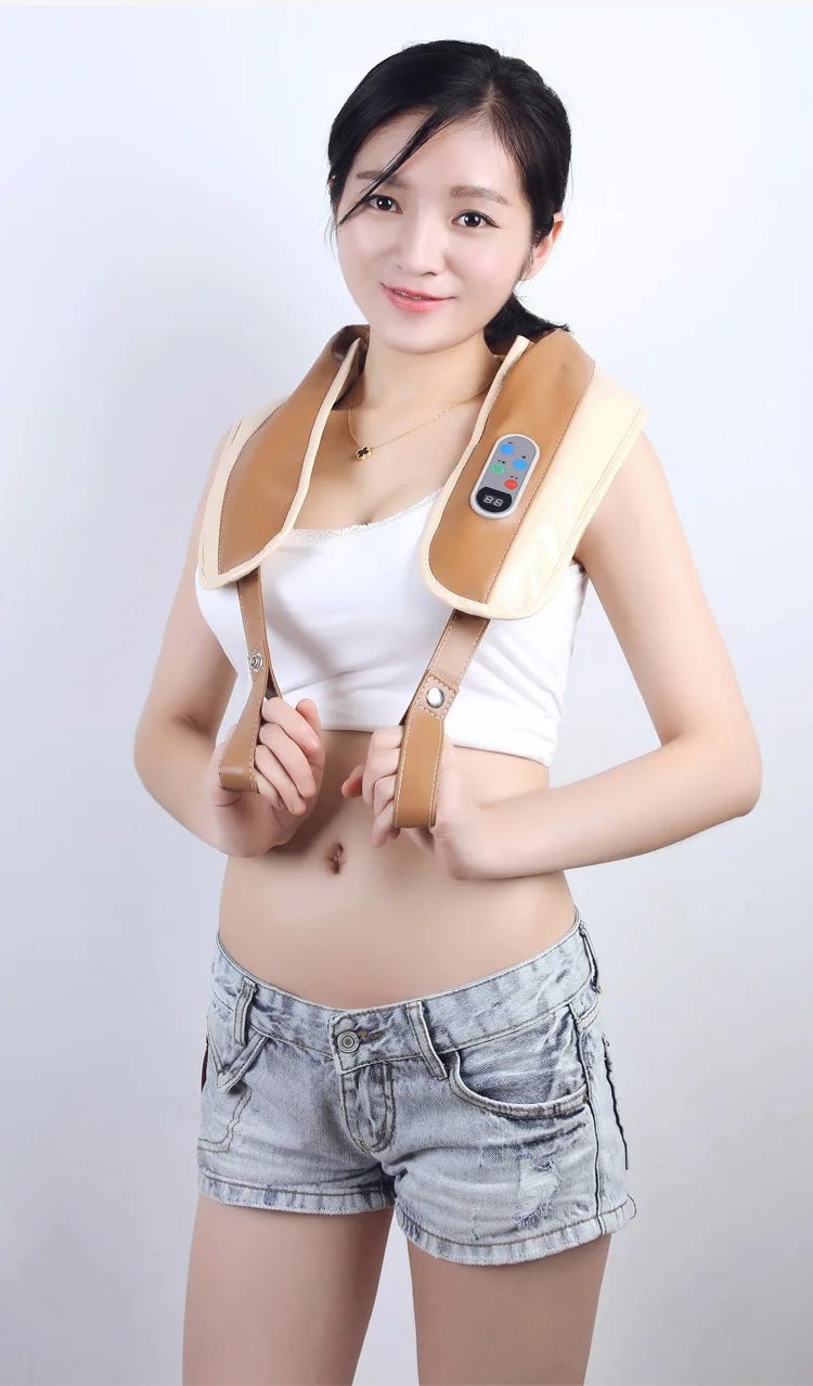 Tapping massager massage shawl knock neck back waist electric multi-function shoulder massager from head to toe Tapping massager massage shawl knock neck back waist electric multi-function shoulder massager from head to toe
