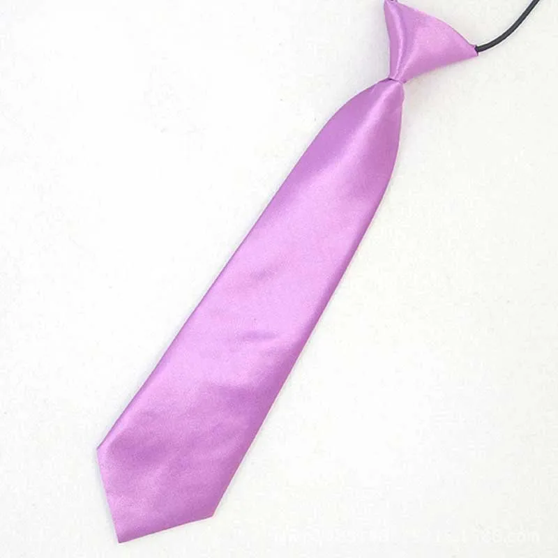 Модная школьная одежда для мальчиков, детский Свадебный однотонный эластичный галстук-бабочка, галстук для мальчика, детский Свадебный галстук, галстук-бабочка - Цвет: a29 Lilac  Lavender