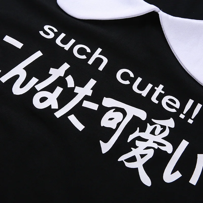 Летние футболки, женские милые футболки для девочек Kawaii, Повседневная футболка с коротким рукавом, женская футболка в стиле Лолиты, Harajuku