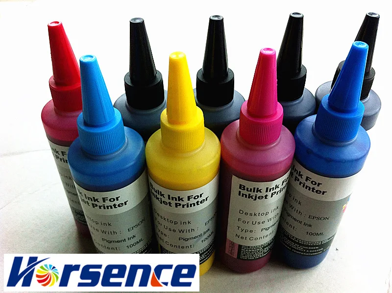 

100ml Specialized PIGMENT INK For Epson Stylus Photo R3000 printer T1571-T1579 PIGMENT INK,UV Resistant Ink