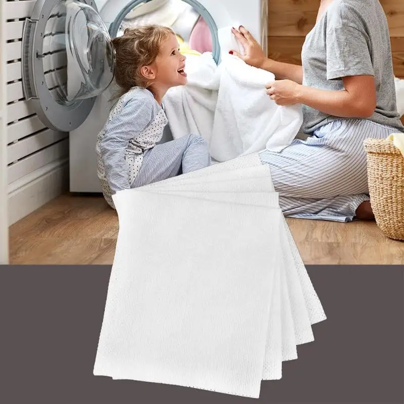 24pcs/box Dyeing Cloth Washing Machine Use Anti Dyed Color Absorption Sheet