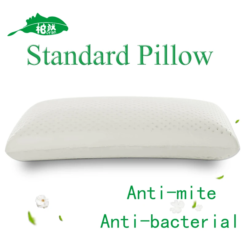 Thailand Natural Neck Soft Standard Latex Foam Bed Pillowbed pillows