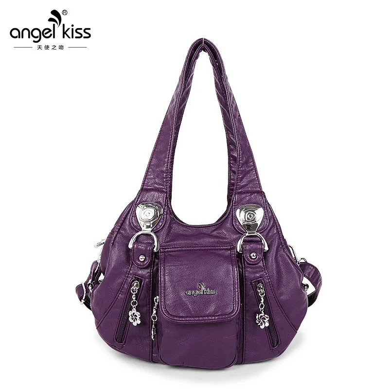 

2018 New Simple Trend Fashion Ladies Handbags Europe and The United States Middle-aged Women's Bag Shoulder Diagonal Package