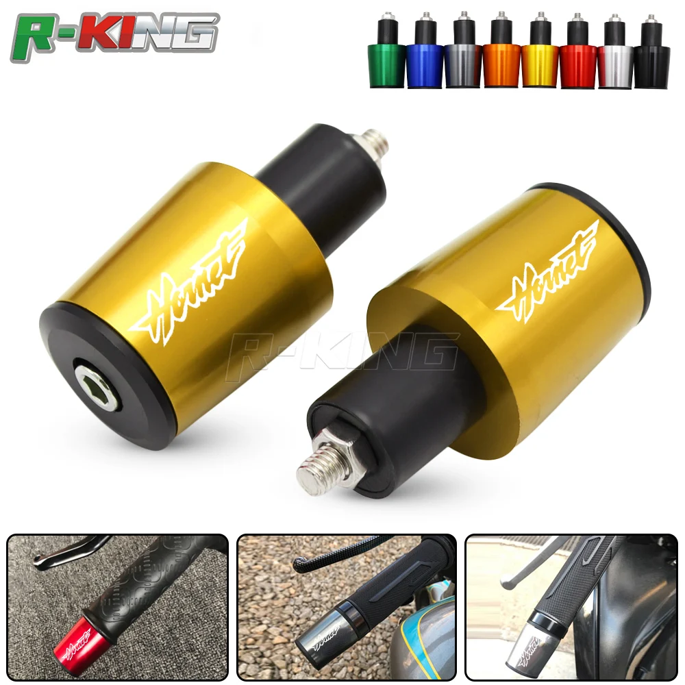

CNC 22MM Handlebar Grips Handle Bar Cap End Plugs or For Honda CB 400 SF CBF600 S CBR600F CBR600 RR Hornet 600 CBF 500 DN-01